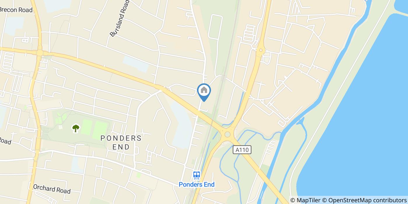 1 Bed Flat, Alma Road, EN3