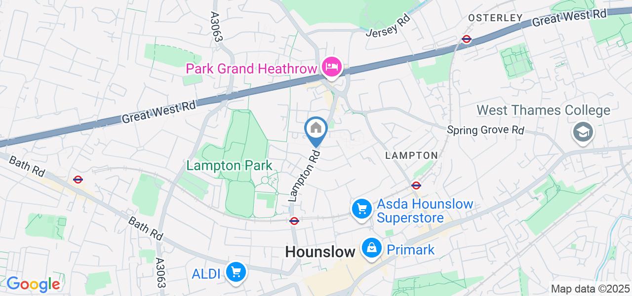 1 Bed Flat, Lampton Road, TW3
