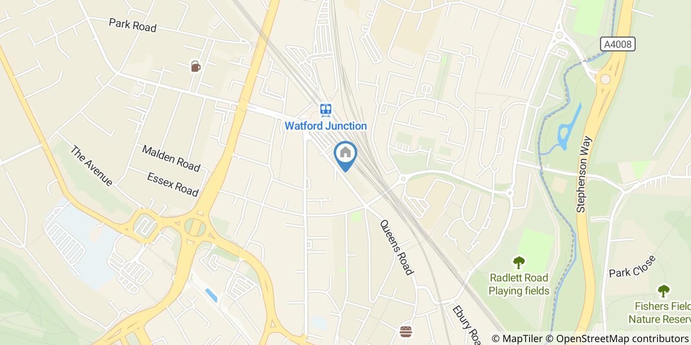 1 Bed Semi-Detached House, Woodford Road, WD17