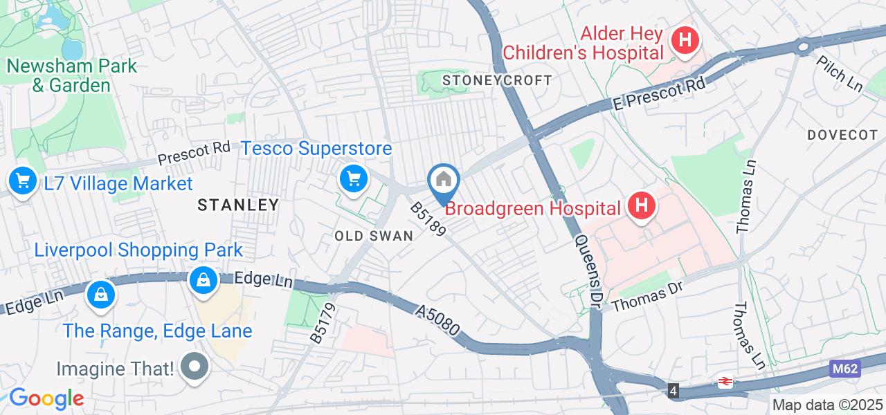 2 Bed Terraced House, Killarney Road, L13