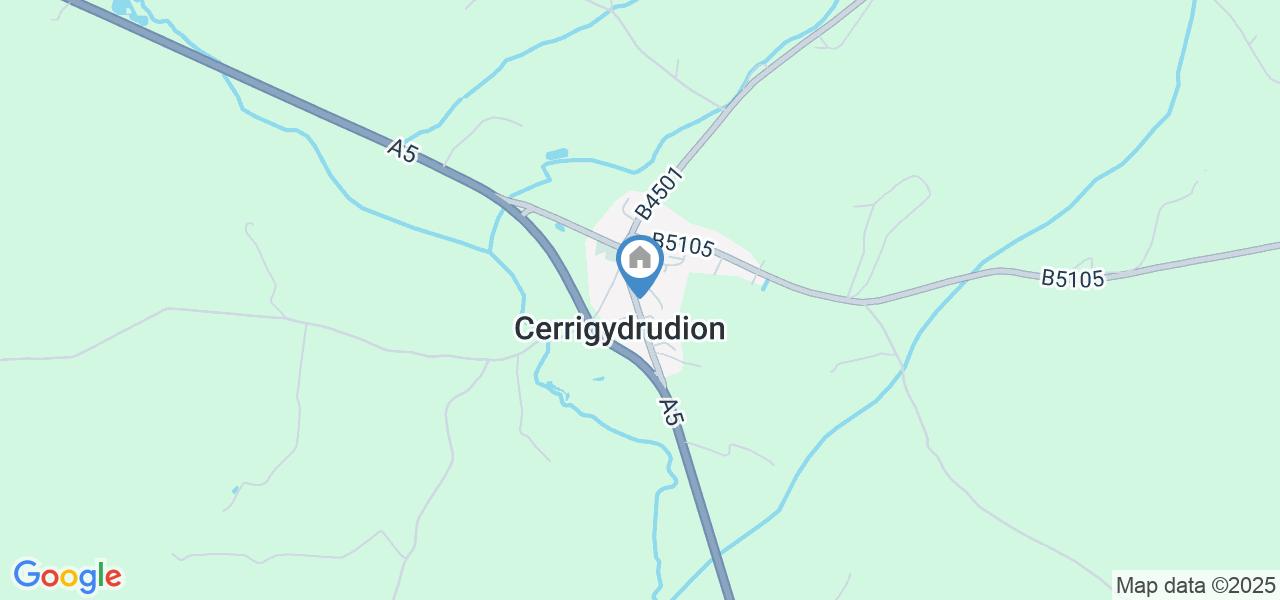 1 Bed Flat, Capel Moriah, LL21