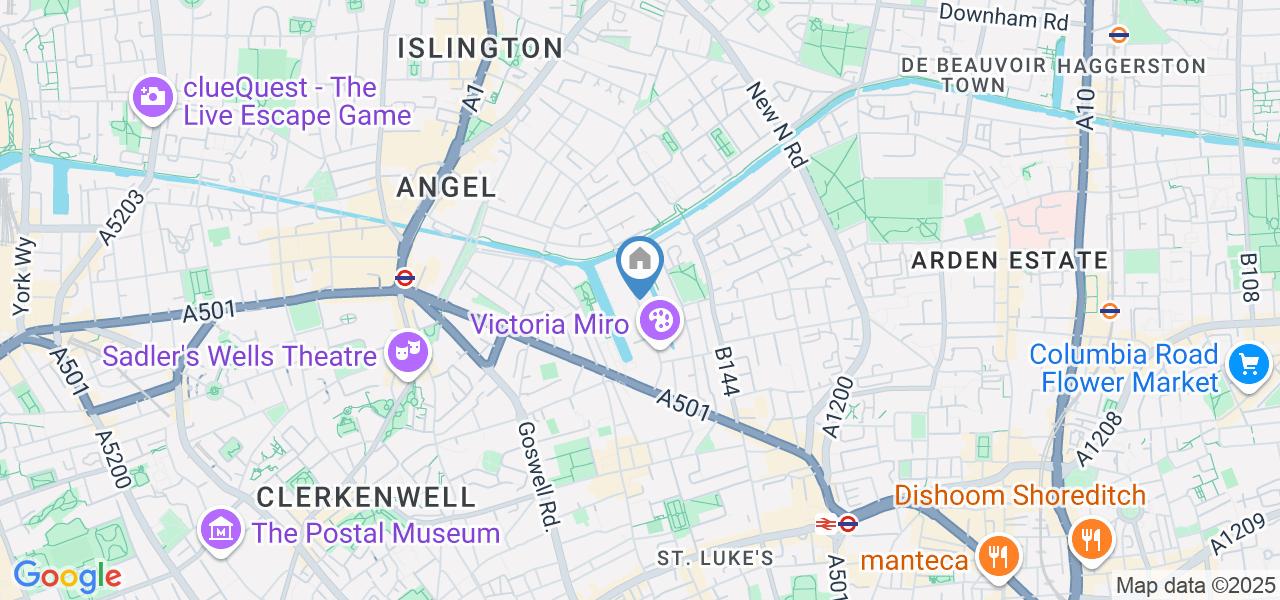 3 Bed Flat, Wharf Road, N1