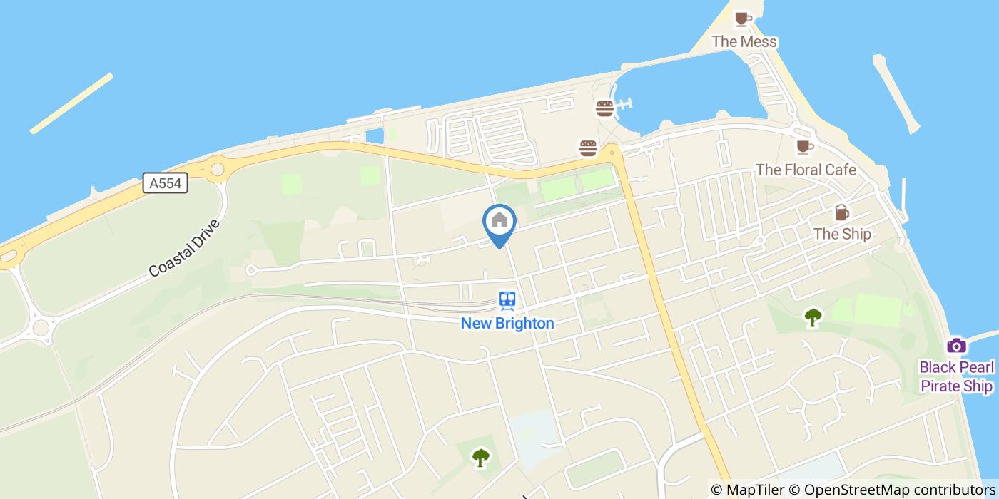 2 Bed Flat, Wellington Mansions, CH45