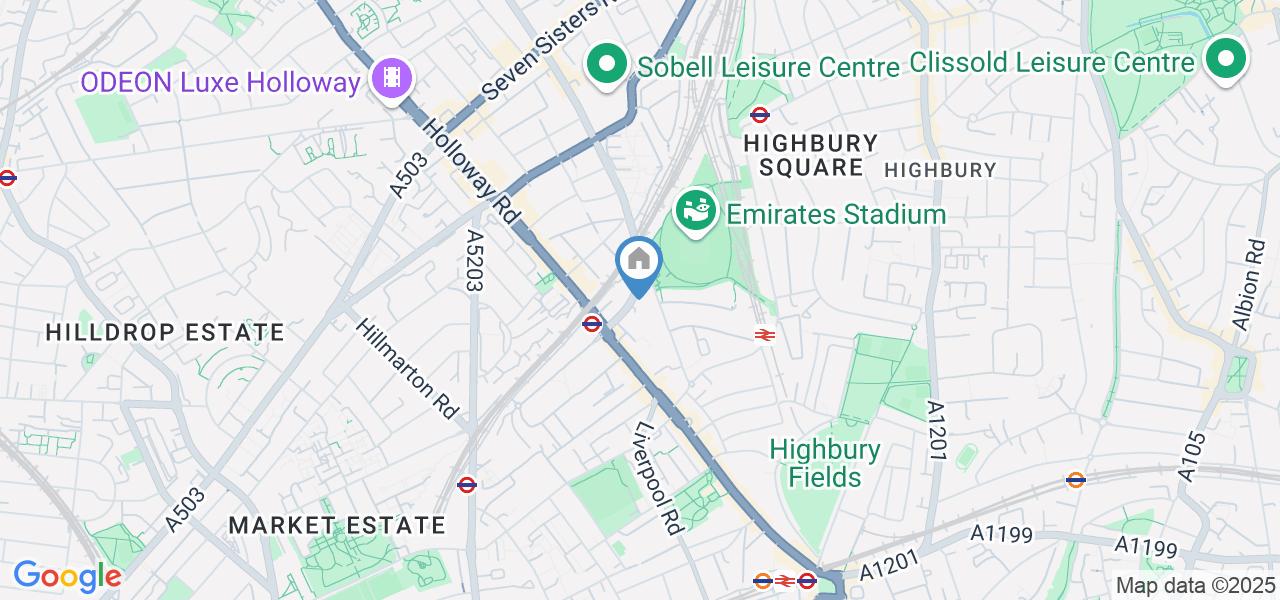 2 Bed Flat, Hornsey Road, N7
