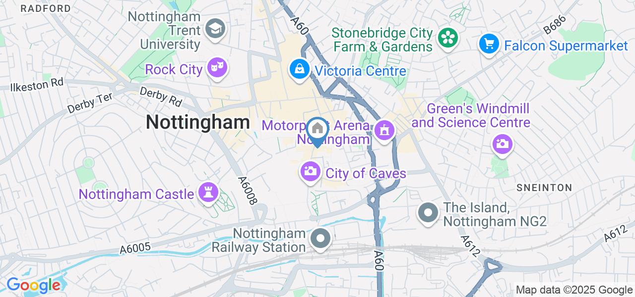1 Bed Flat, Adams Walk, NG1