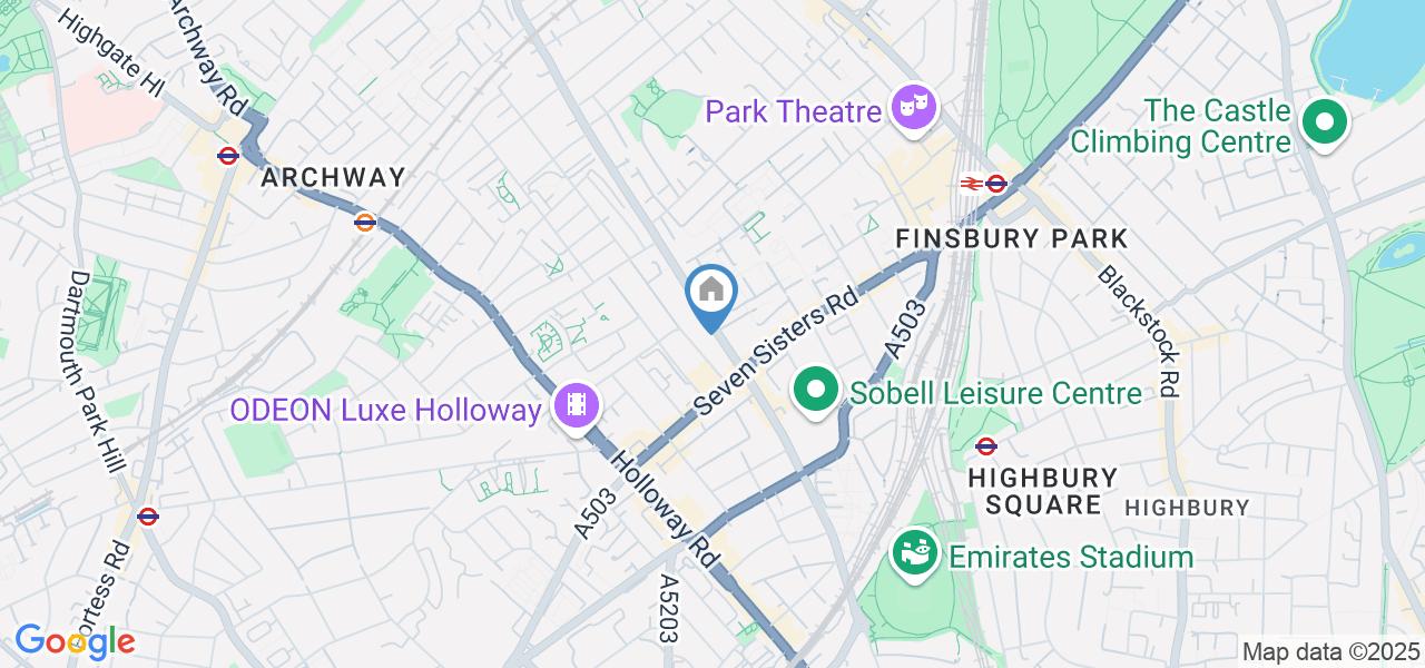 1 Bed Flat, Fairfax House, N7