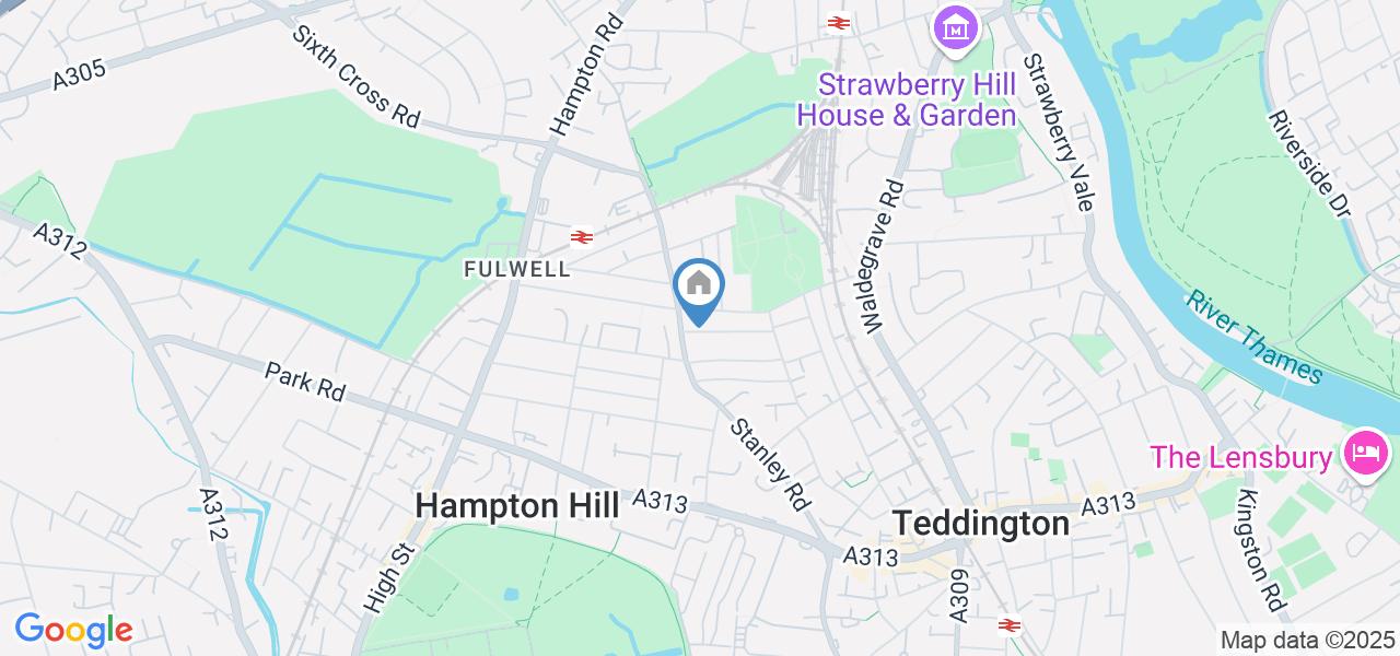 Studio Flat, York Road, TW11
