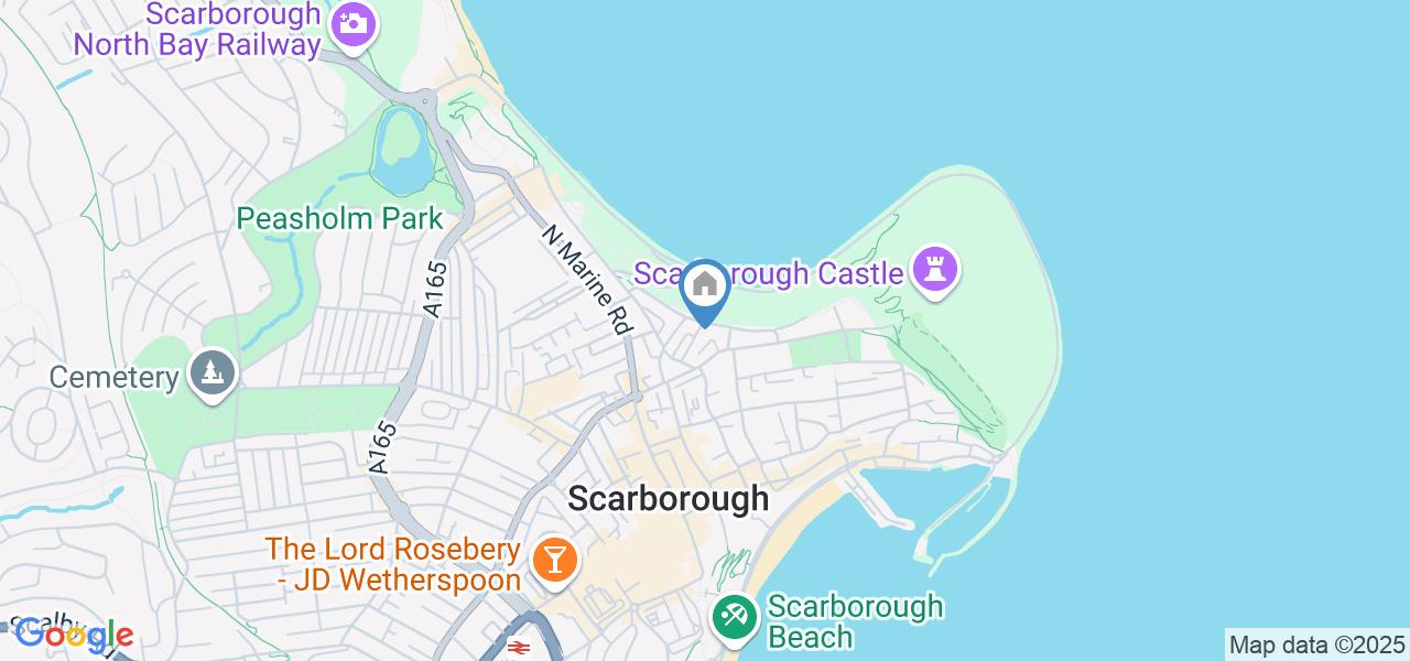 1 Bed Flat, Blenheim Terrace, YO12