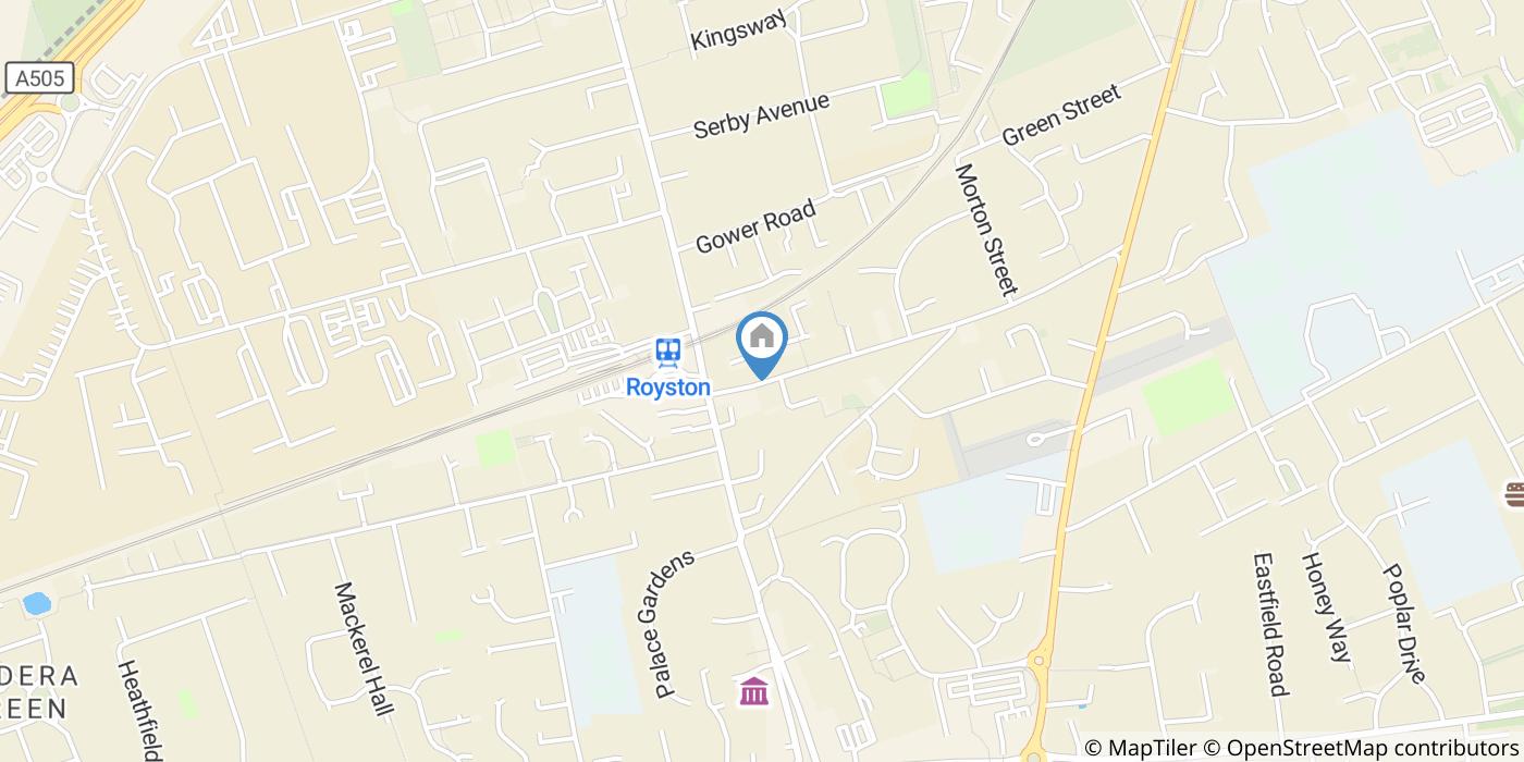 Studio Flat, Queens Road, SG8