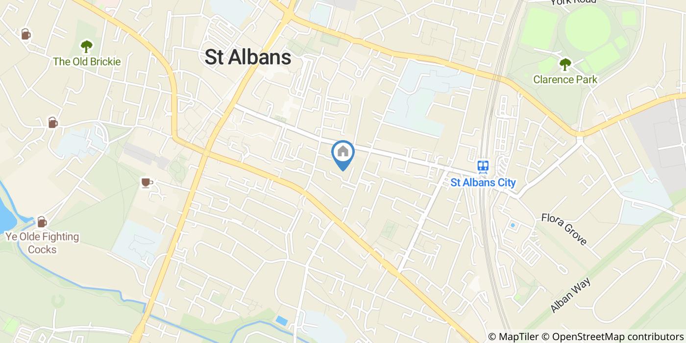 2 Bed Flat, Lattimore Road, AL1