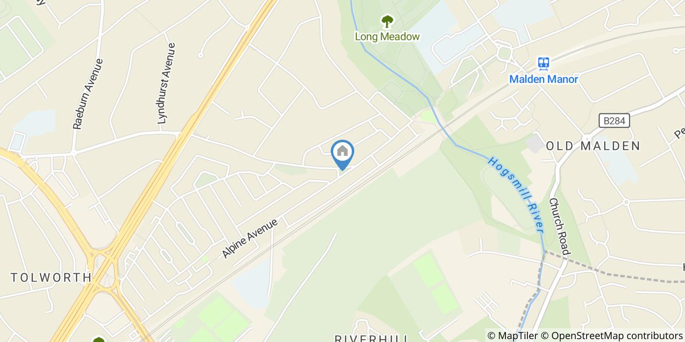 3 Bed Terraced House, Knollmead, KT5