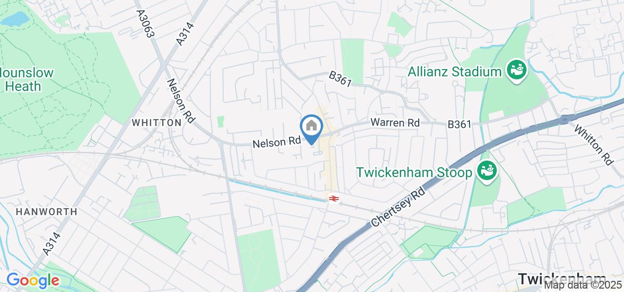 2 Bed Terraced House, Willowdene Close, TW2