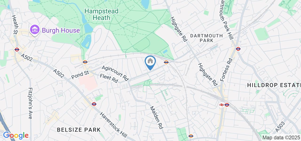 Studio Flat, Mansfield Road, NW3