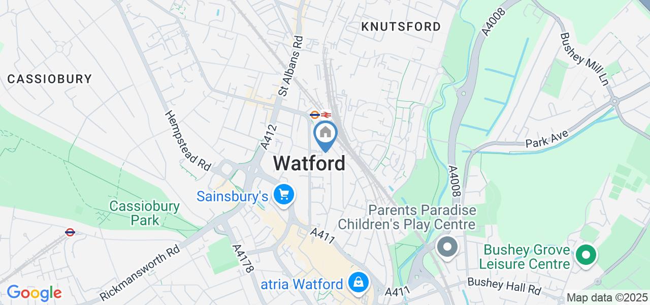 1 Bed Flat, Woodford Court, WD17