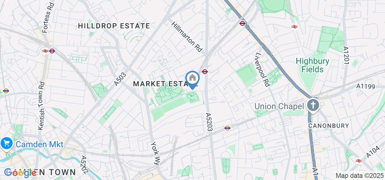 1 Bed Flat, Market Road, N7