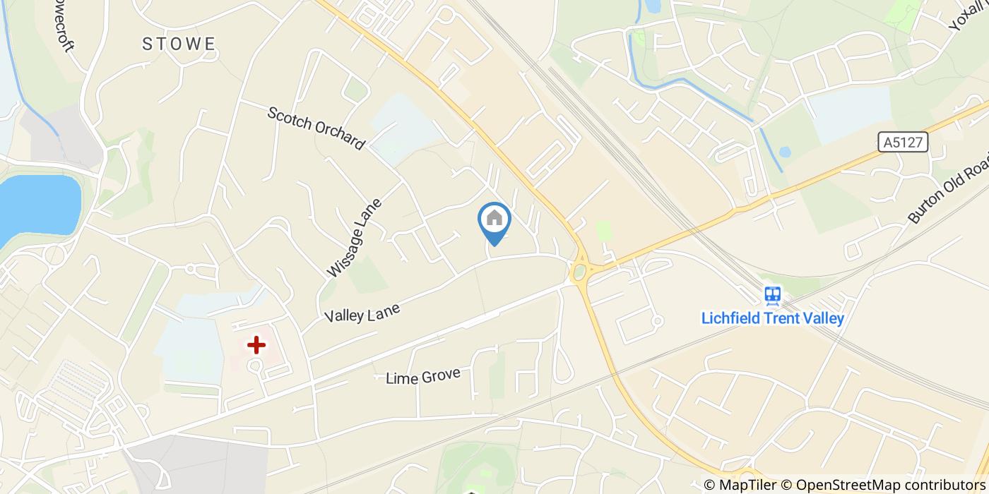 1 Bed Flat, Darnford View, WS13