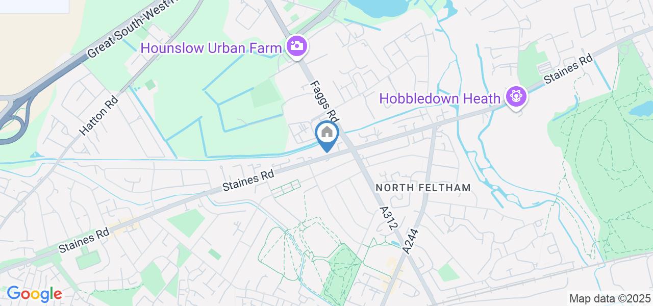 1 Bed Semi-Detached House, Staines Road, TW14