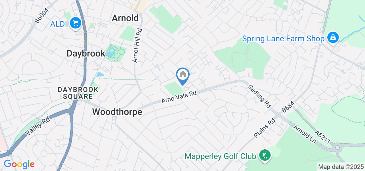 2 Bed Terraced House, Rushmere Walk, NG5