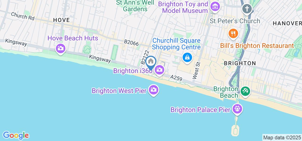 2 Bed Penthouse, Kings Road, BN1