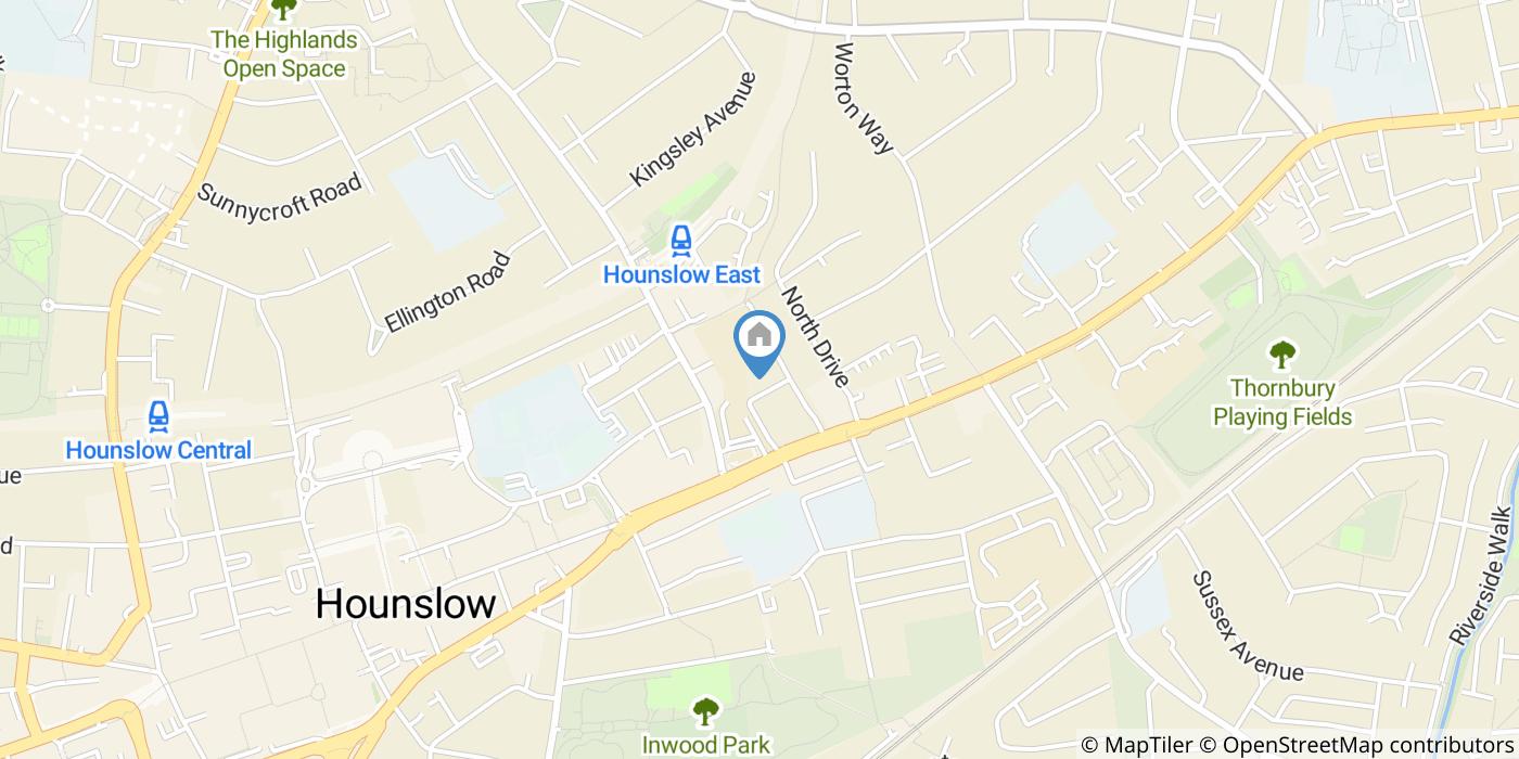 Room in a Shared Flat, En-Suite, TW3