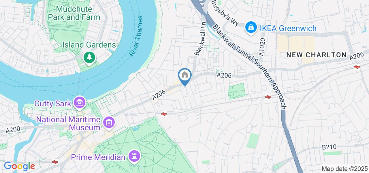 1 Bed Flat, Tyler Street, SE10