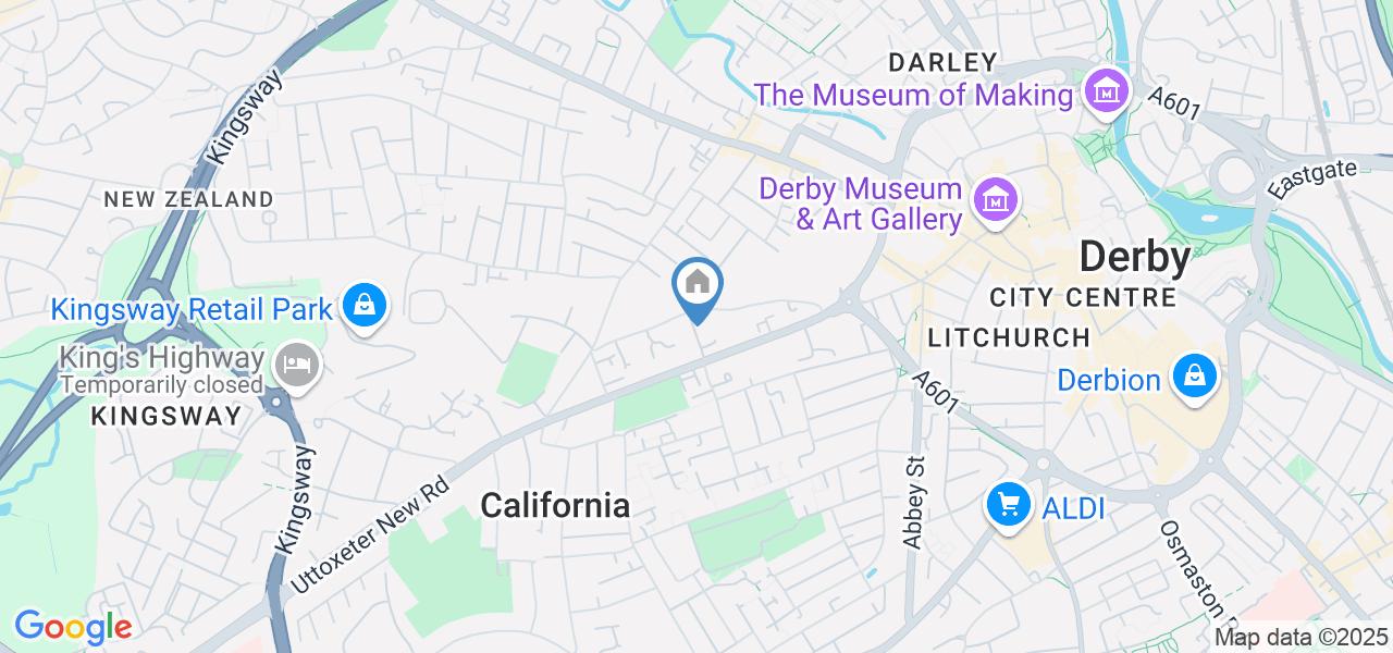 4 Bed Terraced House, Sudbury Street, DE1