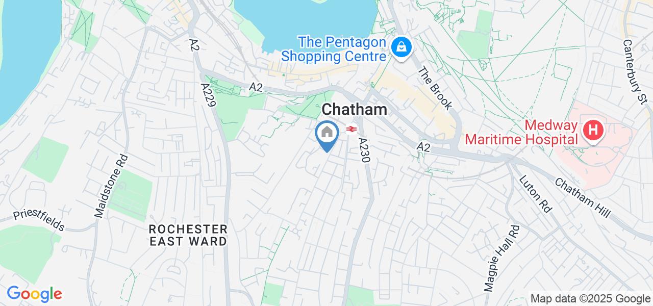 1 Bed Terraced House, Chilham Close, ME4