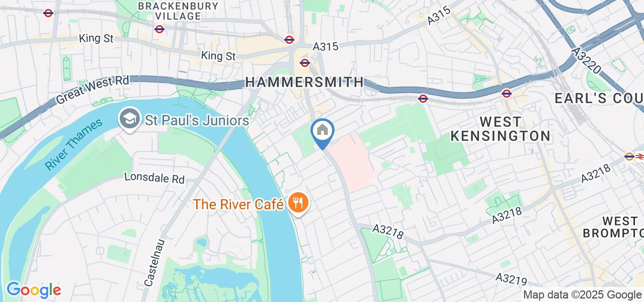 Studio Flat, Brandenburgh House, W6