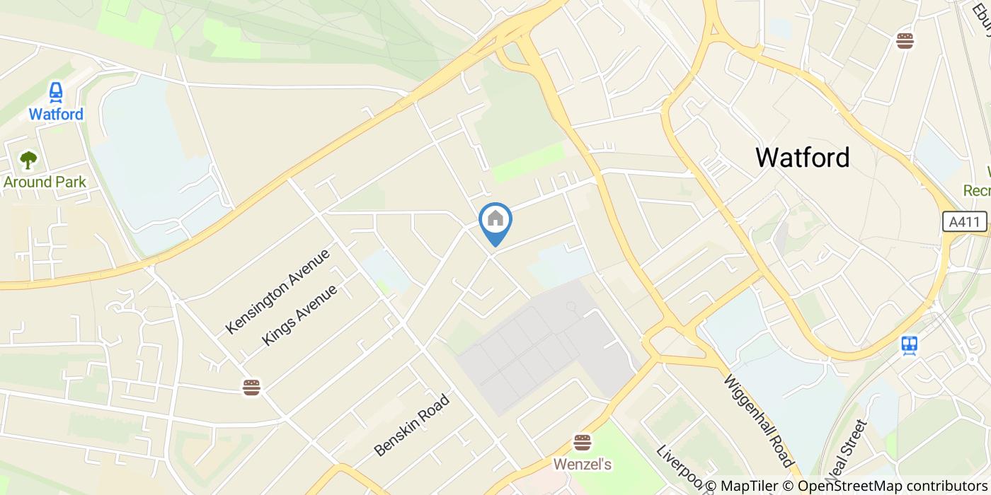 Studio Flat, Chester Road, WD18