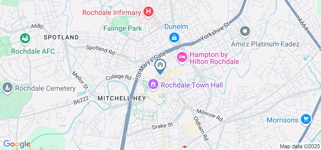 1 Bed Flat, Baillie Street, OL16