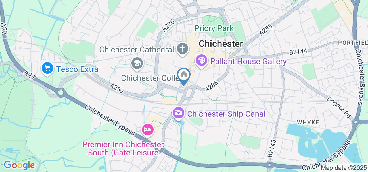 1 Bed Penthouse, Montclair House, PO19