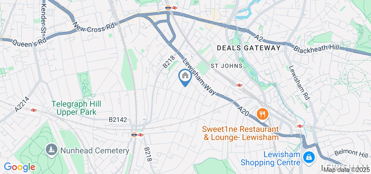 1 Bed Flat, Manor Avenue, SE4