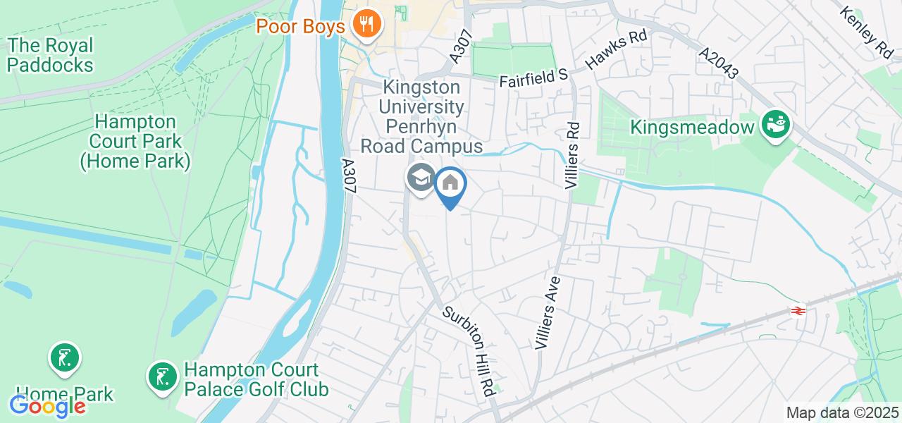 Studio Flat, Fassett Road, KT1