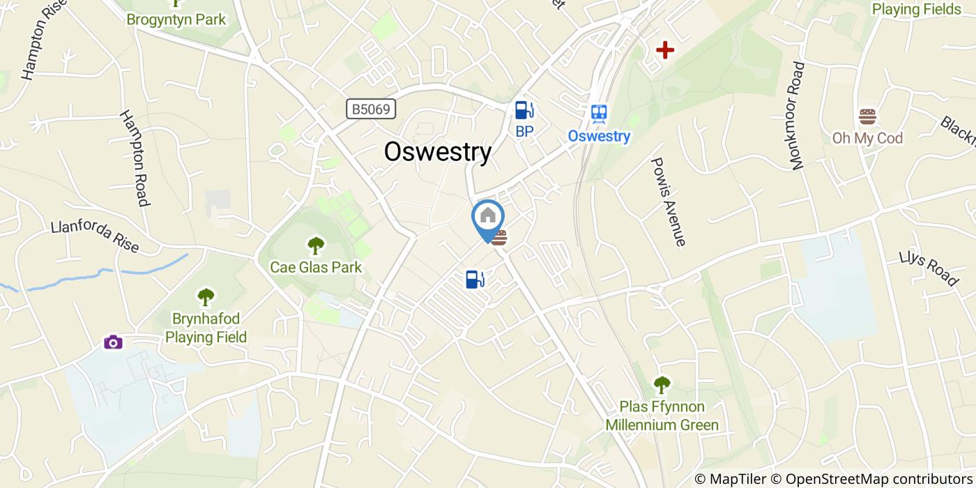 2 Bed Flat, Stanley Place, SY11