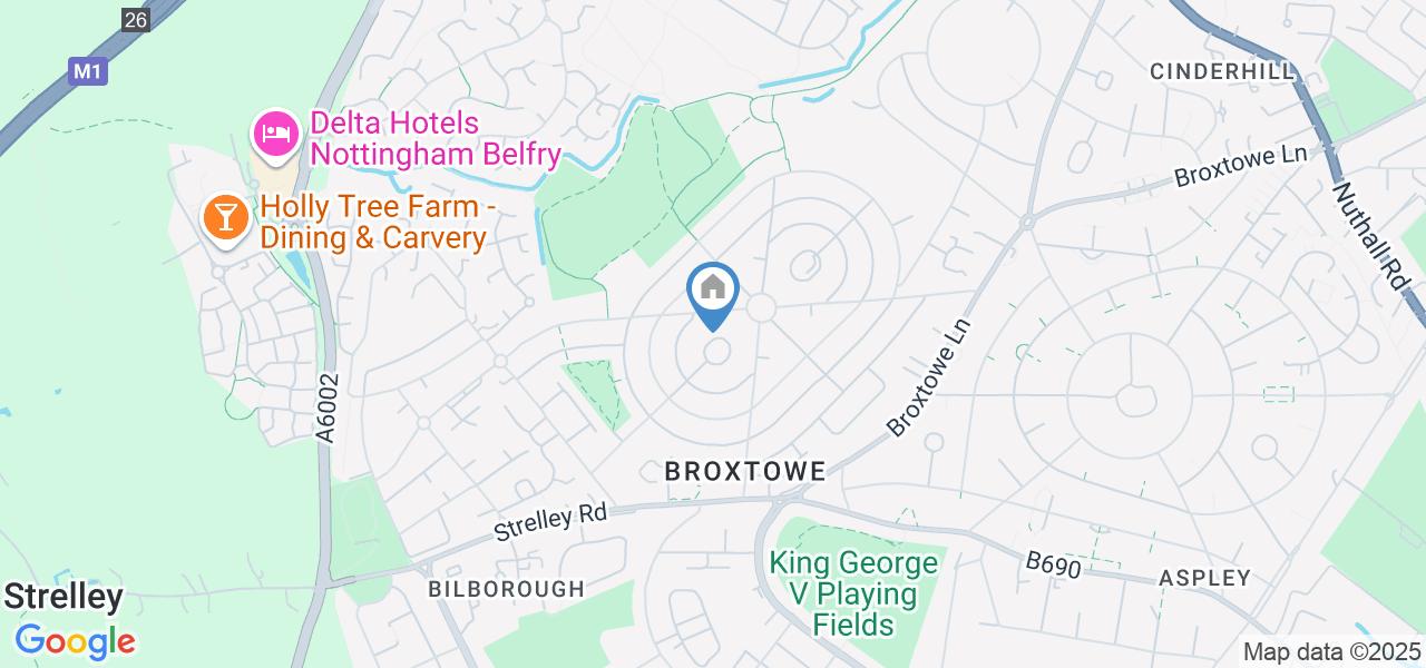 1 Bed Flat, Whitwell Close, NG8