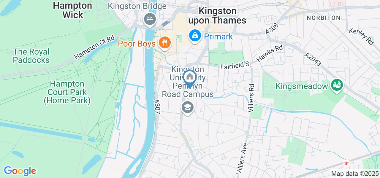 1 Bed Flat, Priory Court, KT1