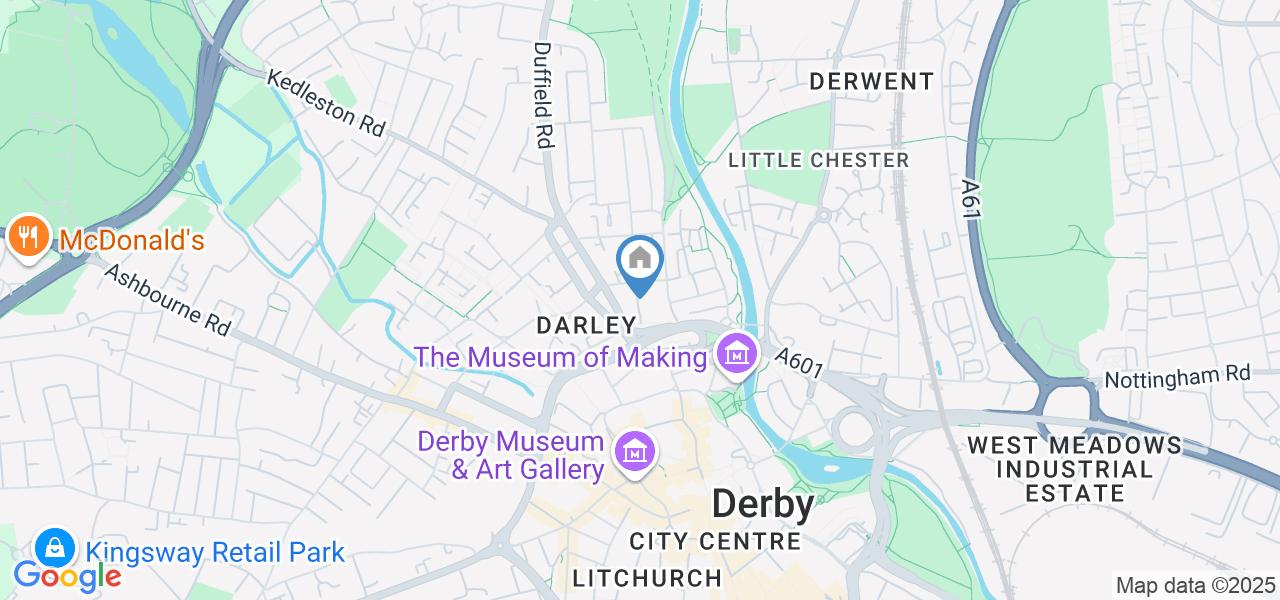 1 Bed Flat, Arthur Street, DE1