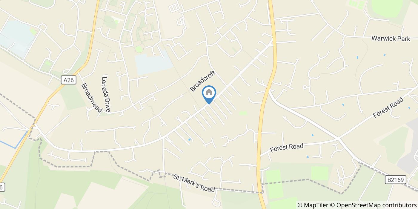 2 Bed Flat, Broadwater Down, TN2