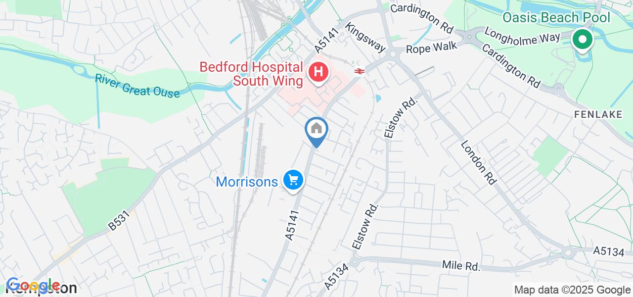 1 Bed Flat, Ampthill Road, MK42