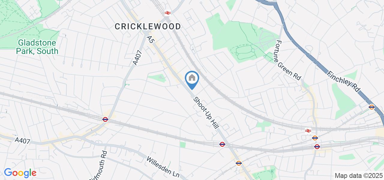 Studio Flat, Shoot Up Hill, NW2