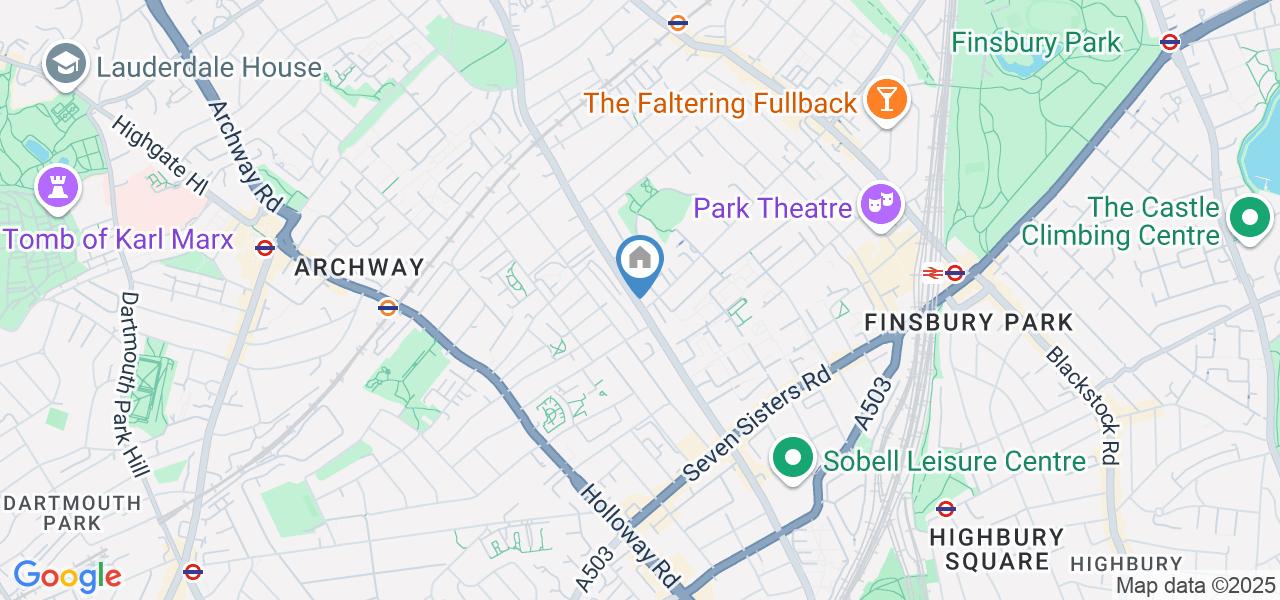 1 Bed Flat, Hornsey Road, N19