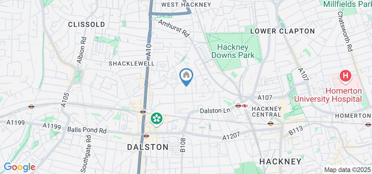 1 Bed Flat, Abersham Rd, E8