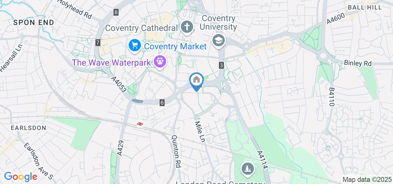 Studio Flat, Parkside, CV1