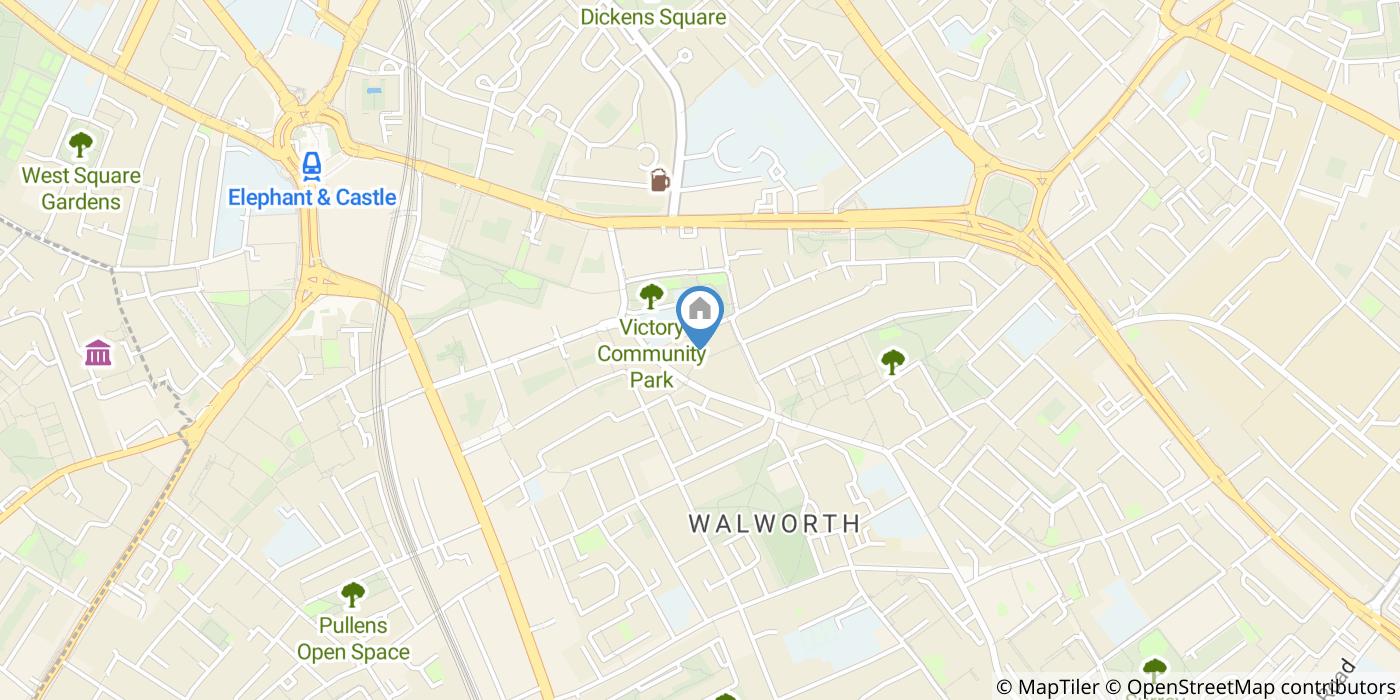 2 Bed Flat, Victory Place, SE17