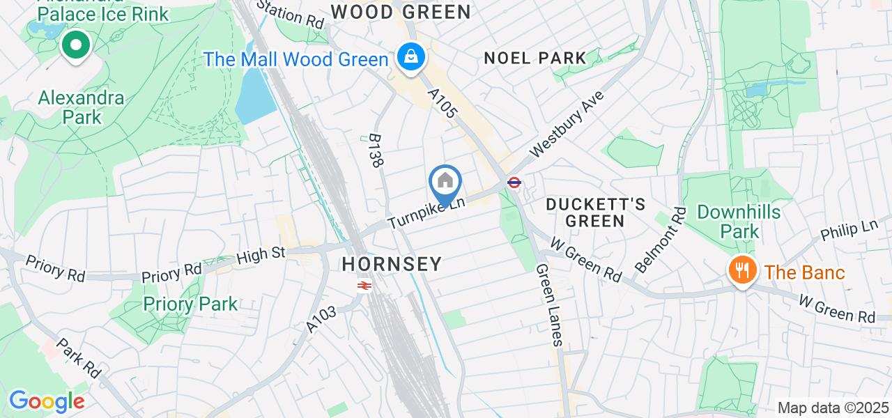 2 Bed Semi-Detached House, Turnpike Lane, N8
