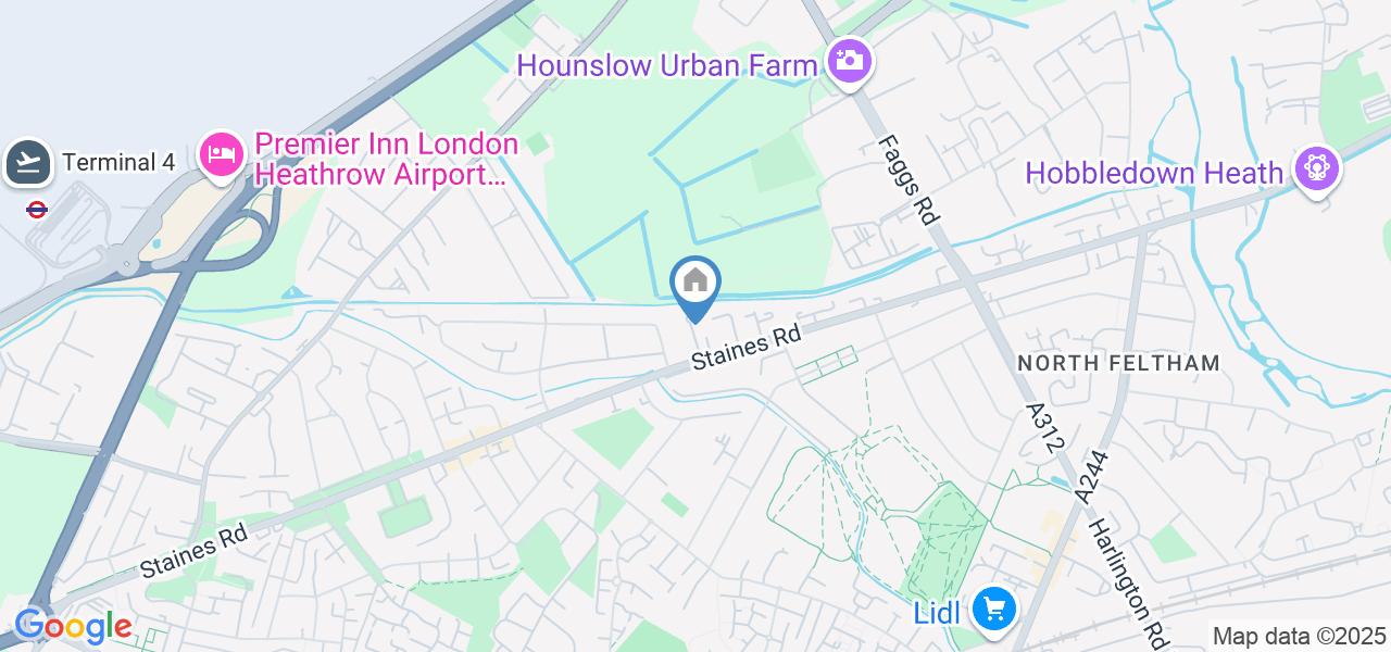 Studio Flat, Whitebridge Close, TW14