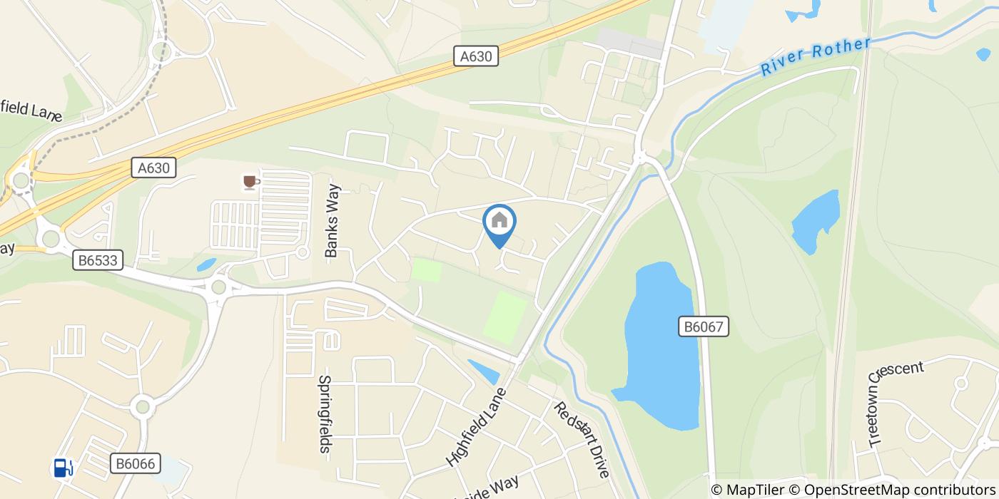 2 Bed Semi-Detached House, California Drive, S60