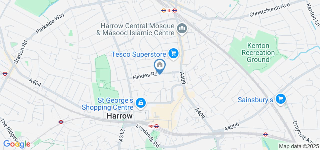 Studio Flat, Hindes Road, HA1