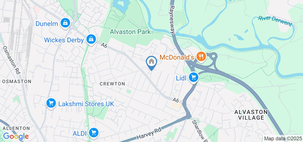 1 Bed Flat, Burnside Street, DE24