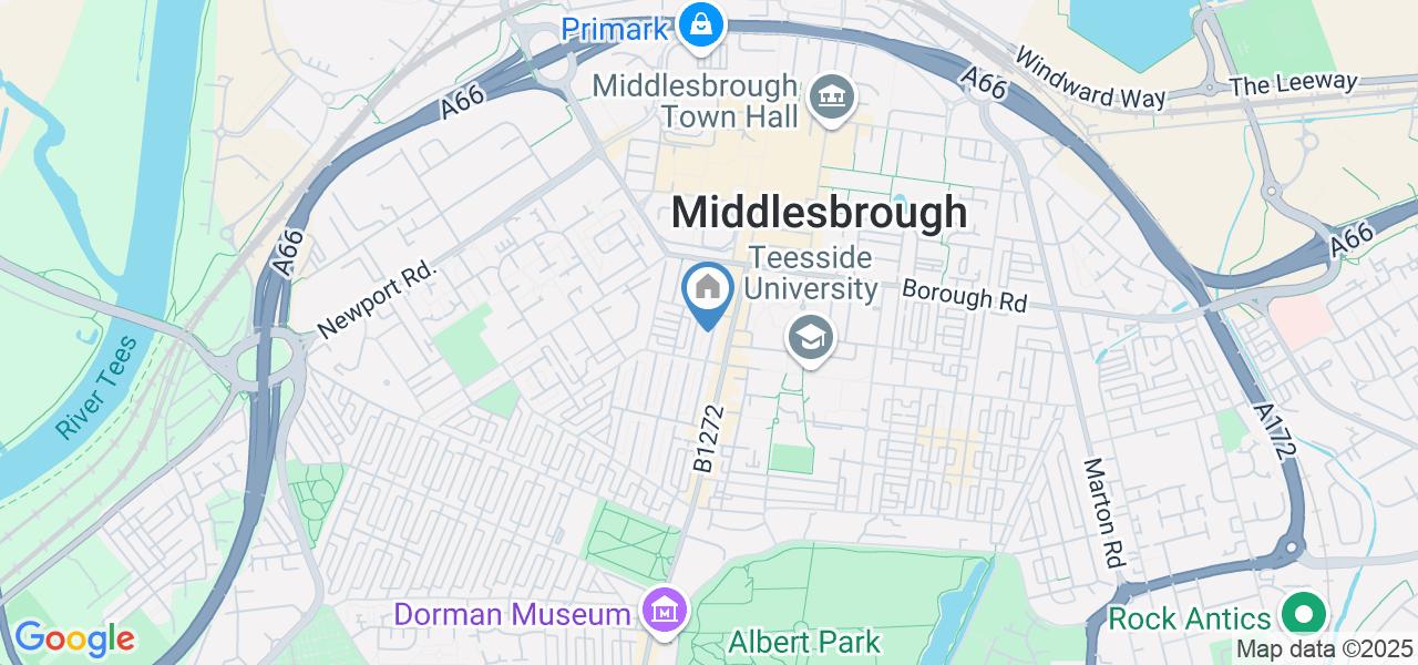 3 Bed Terraced House, Pelham Street, TS1